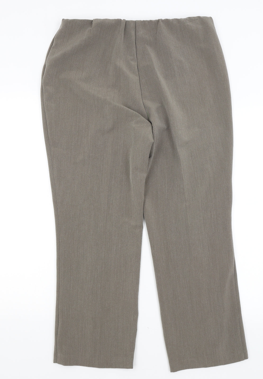 Sarah Hamilton Womens Brown   Trousers  Size 14 L25.5 in