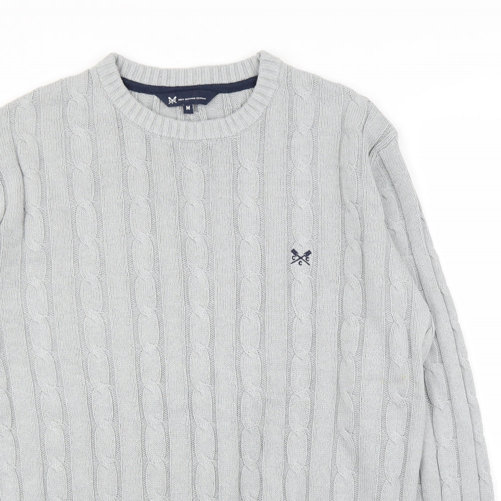 Crew Clothing Mens Grey   Pullover Jumper Size M