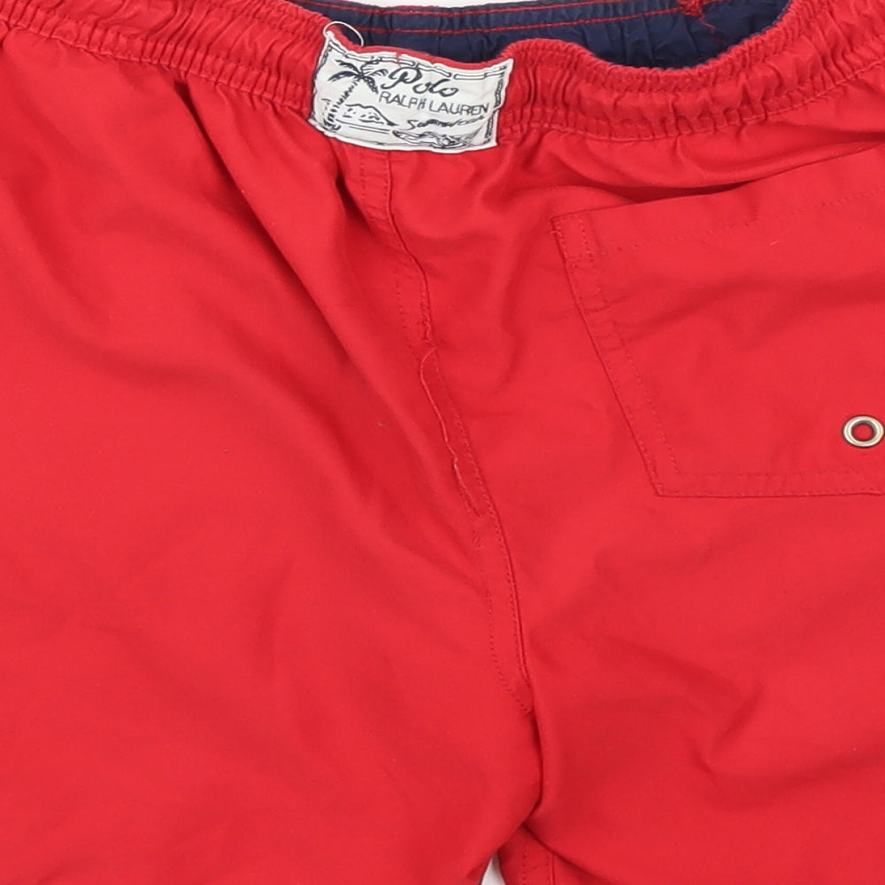 Ralph Lauren Boys Red   Sweat Shorts Size 11 Years