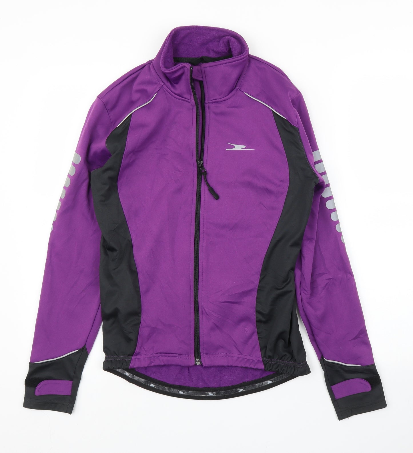 Crane Womens Purple   Full Zip Jumper Size 8