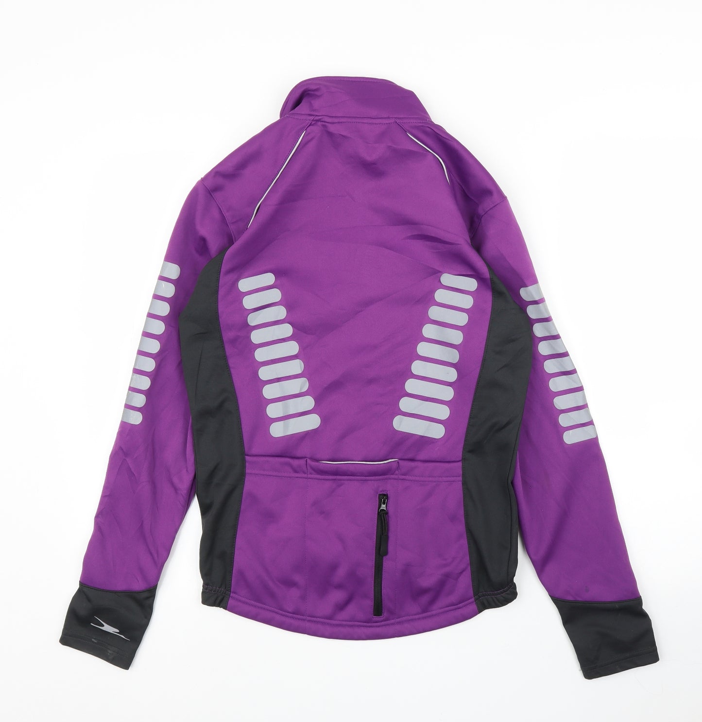 Crane Womens Purple   Full Zip Jumper Size 8