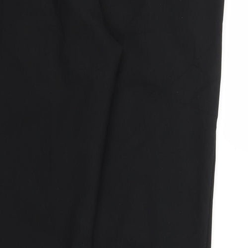 M&S Mens Black   Trousers  Size 34 in L29 in