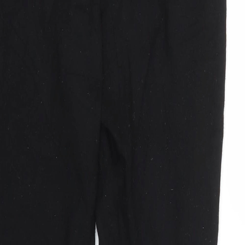 Topshop Womens Black   Carrot Leggings Size 12 L27 in