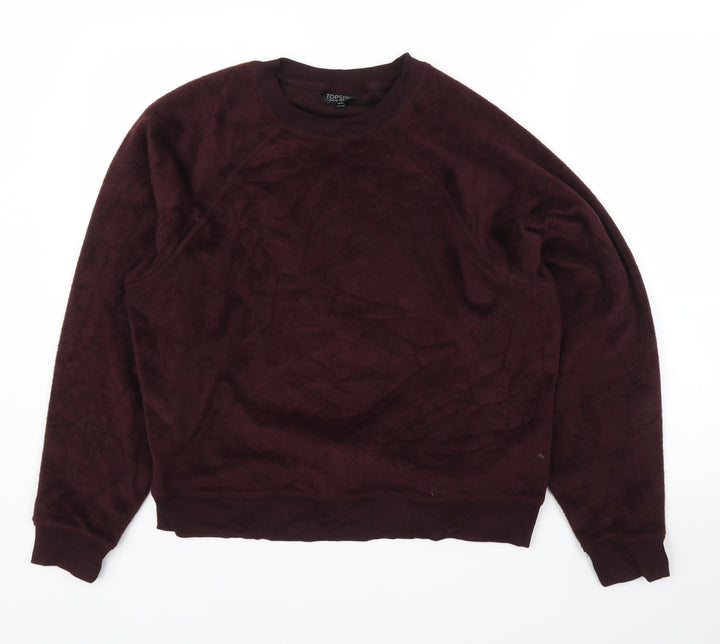 Topshop Womens Purple Pullover Jumper Size 10