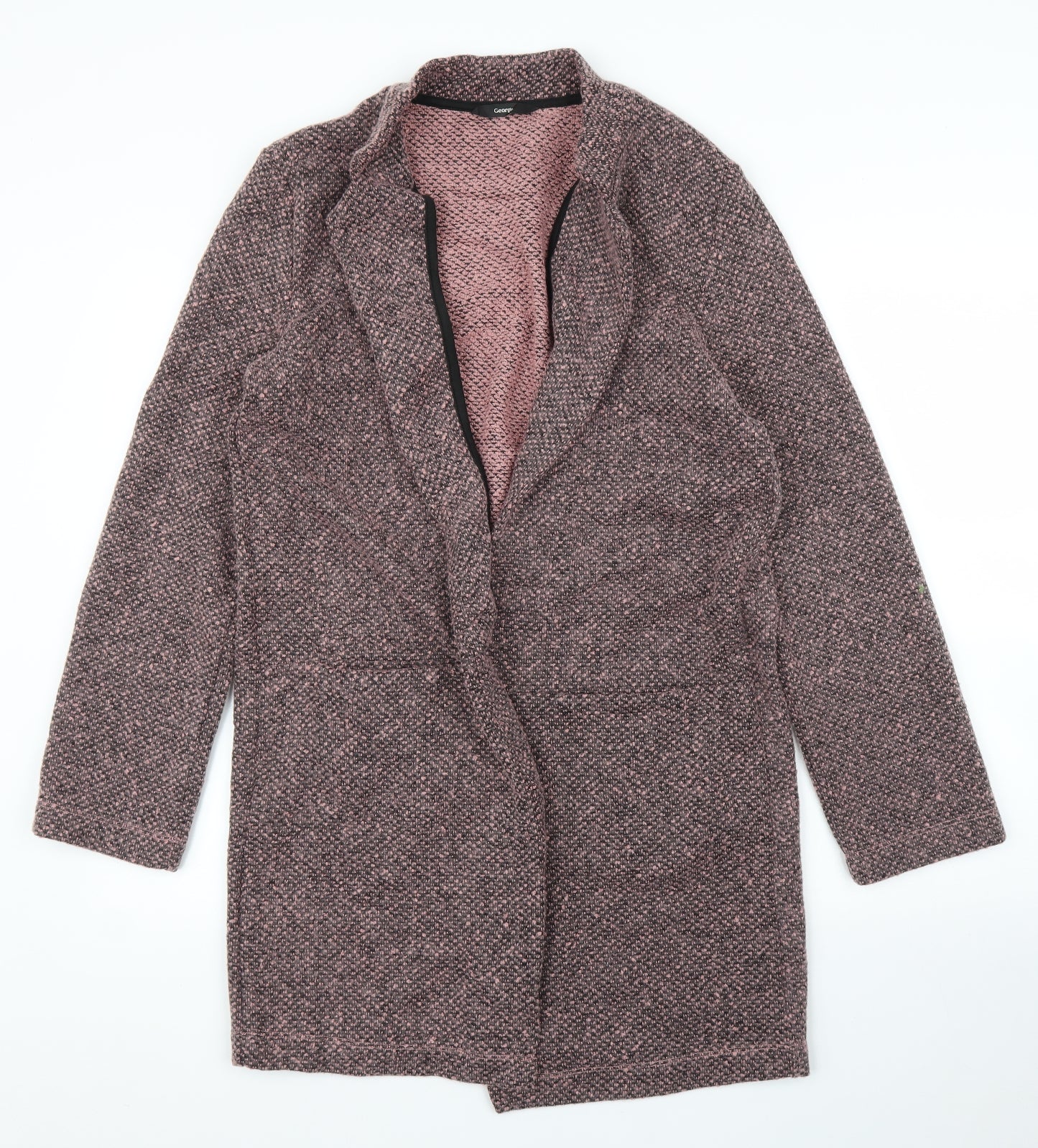 George Womens Purple   Jacket Coatigan Size M