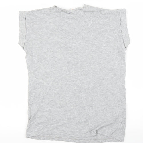 Primark Womens Grey   Basic T-Shirt Size 6  - Despicable Me