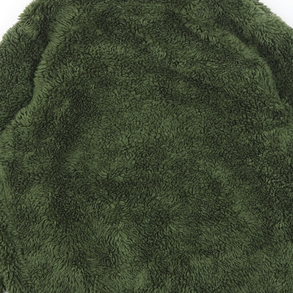 NEXT Boys Green  Fleece Full Zip Jumper Size 8 Years