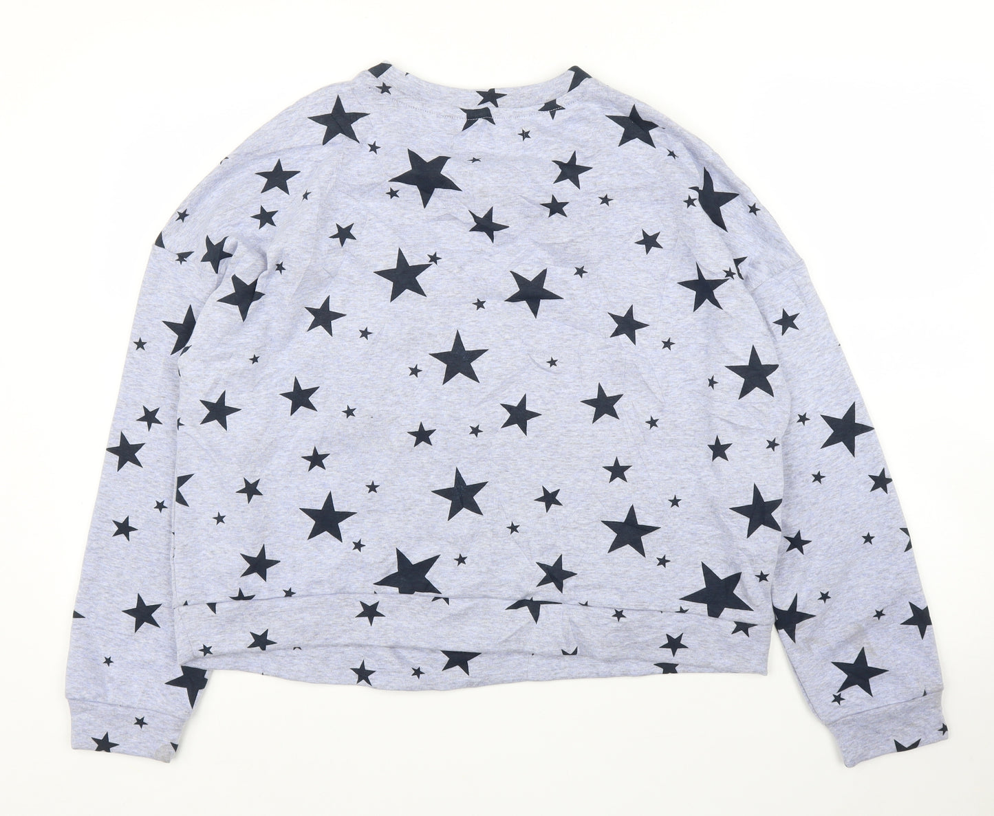 Primark Womens Blue   Pullover Jumper Size S  - Stars, PJ top