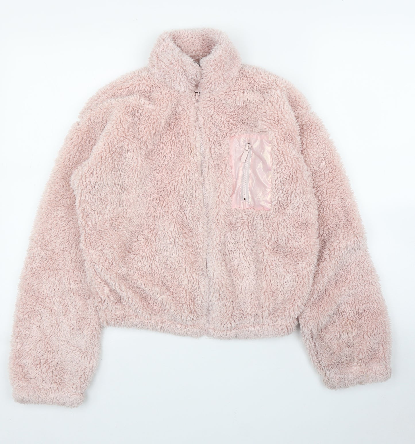 Primark Girls Pink   Overcoat Coatigan Size 14 Years