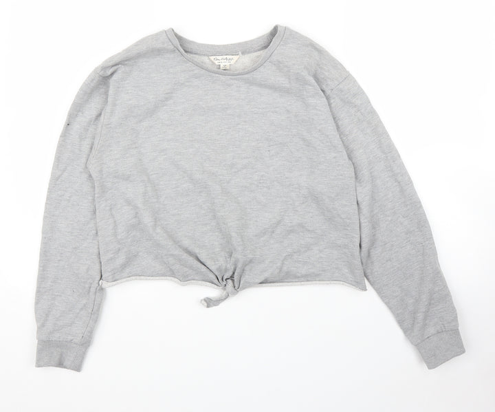 Miss Selfridge Womens Grey Pullover Jumper Size 6