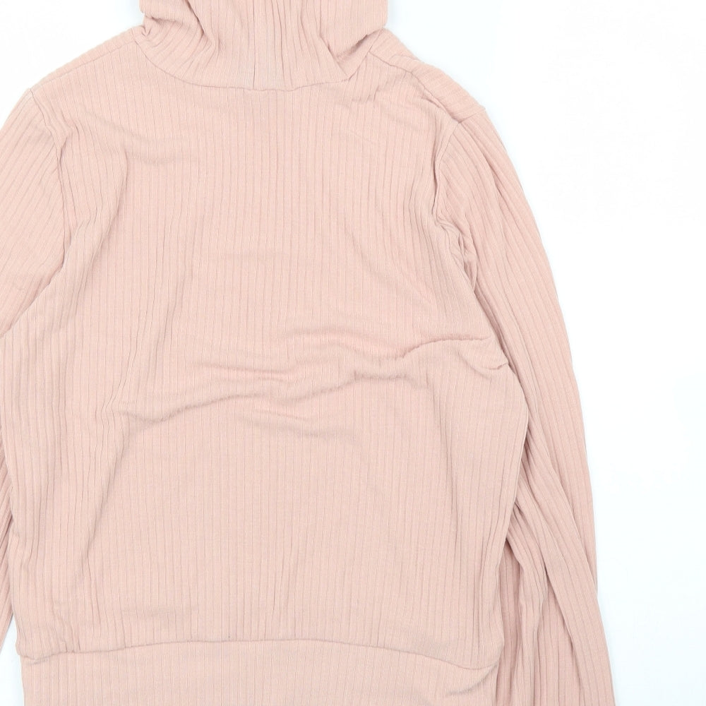 New Look Girls Pink   Pullover Hoodie Size 14 Years