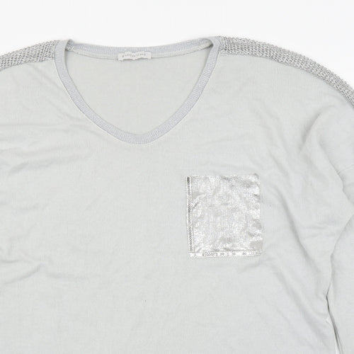 Preworn Womens Grey   Pullover Jumper Size L