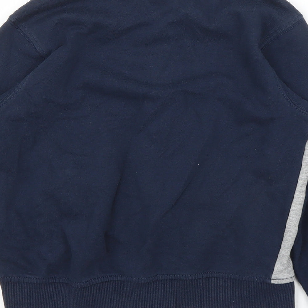 BluKids Boys Blue   Full Zip Jumper Size 4-5 Years