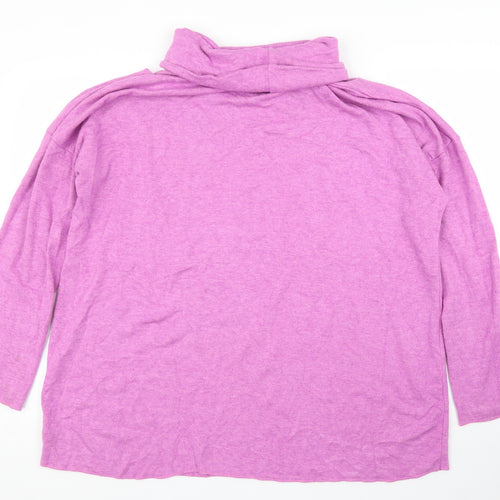 Senzatempo Womens Purple   Pullover Jumper Size 2XL
