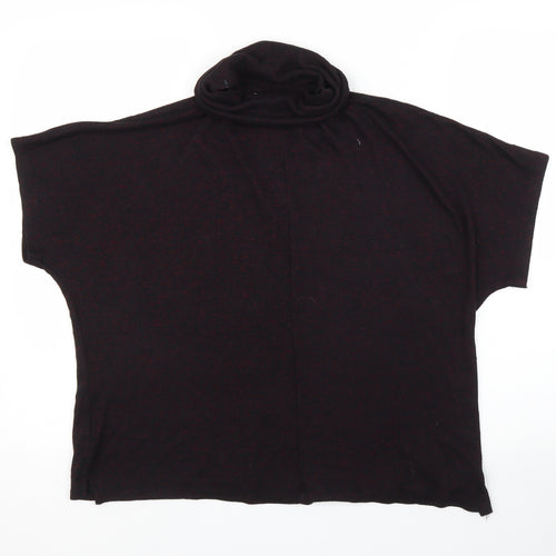 Papaya Womens Purple   Basic Blouse Size S