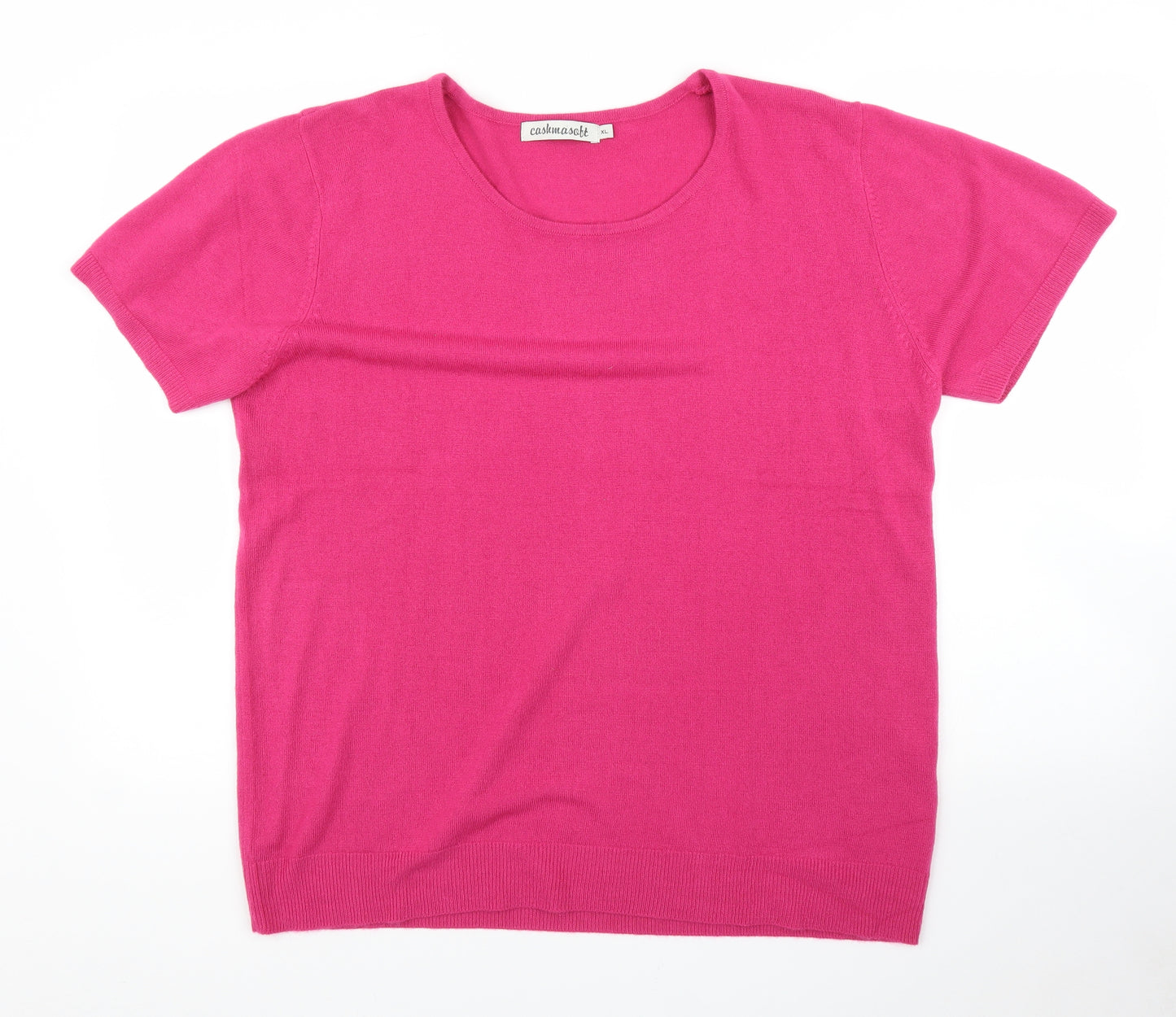 Cashmasoft Womens Pink   Pullover Jumper Size XL