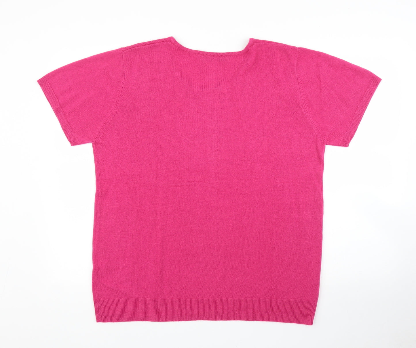 Cashmasoft Womens Pink   Pullover Jumper Size XL
