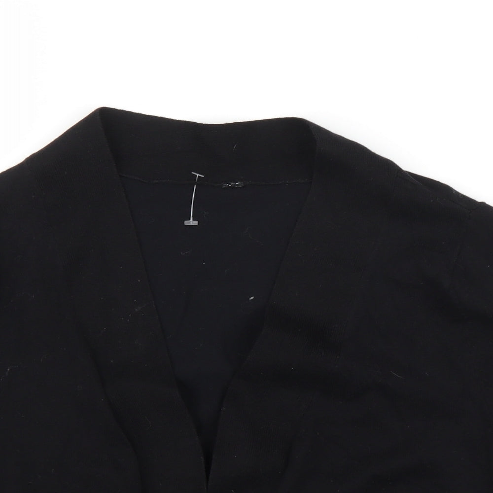 Preworn Womens Black   Cardigan Jumper Size 18