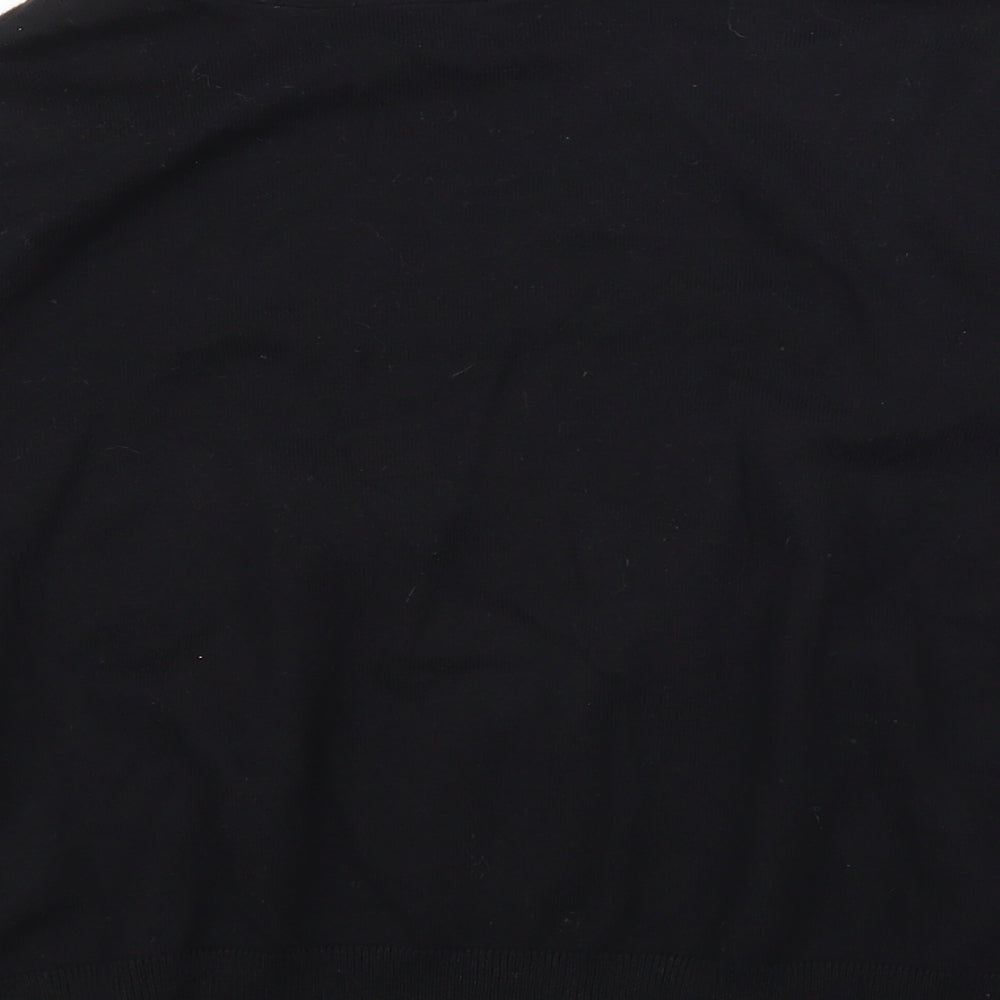 Preworn Womens Black   Cardigan Jumper Size 18
