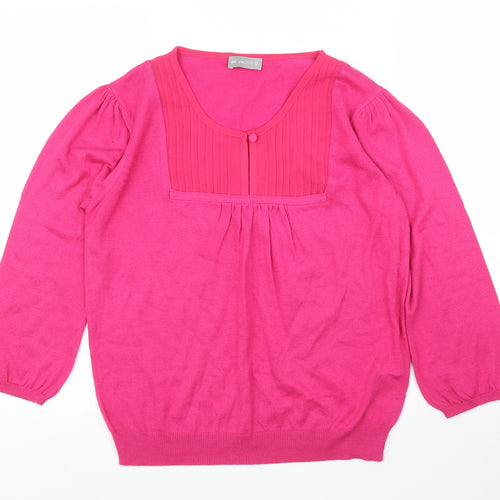 Per Una Womens Pink   Pullover Jumper Size 12