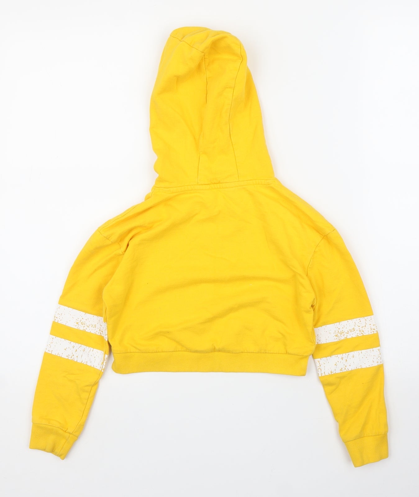 Miss Evie Boys Yellow   Pullover Hoodie Size 6 Years  - Cropped