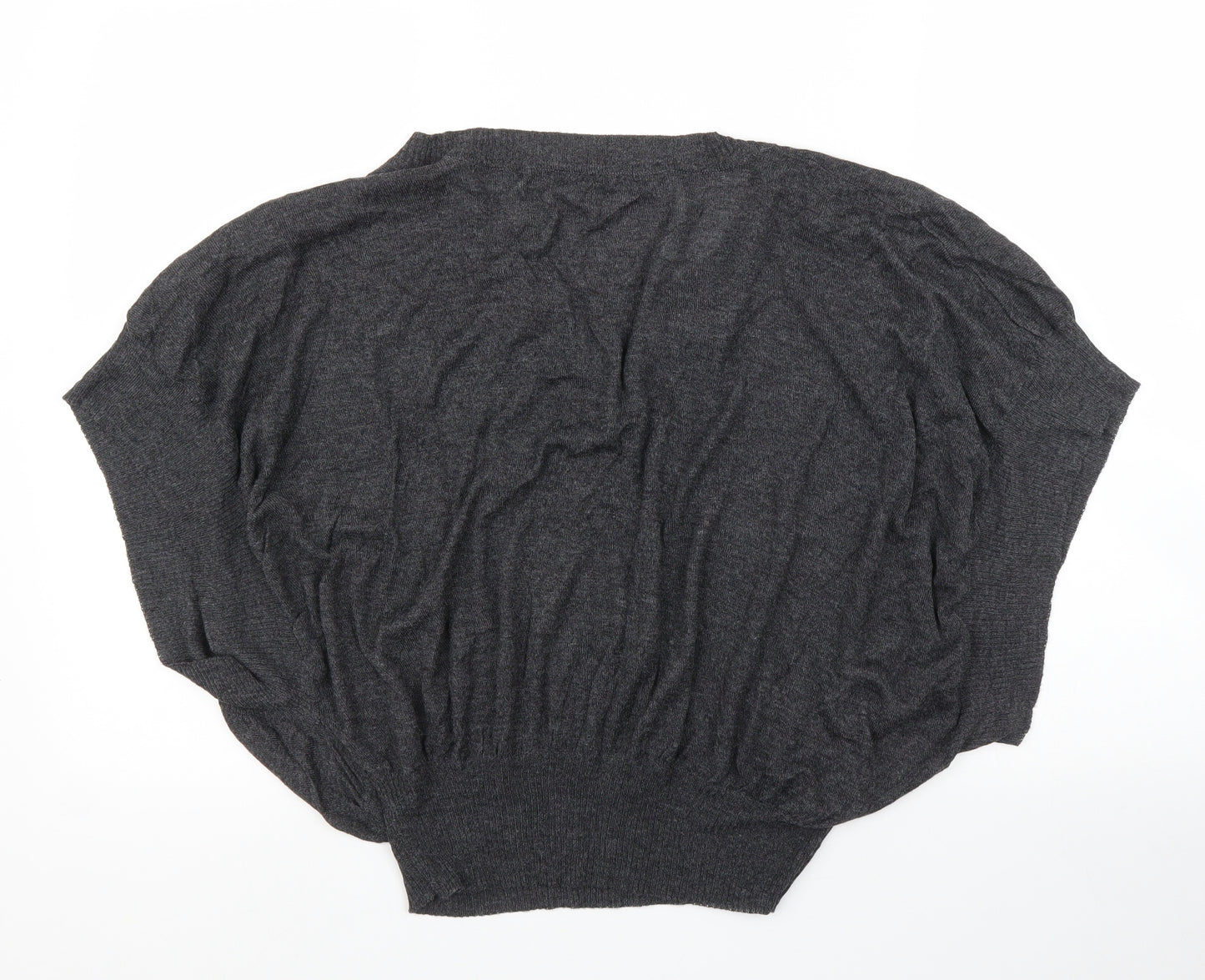 JCL Womens Grey   Cardigan Jumper Size M