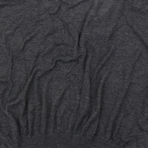 JCL Womens Grey   Cardigan Jumper Size M