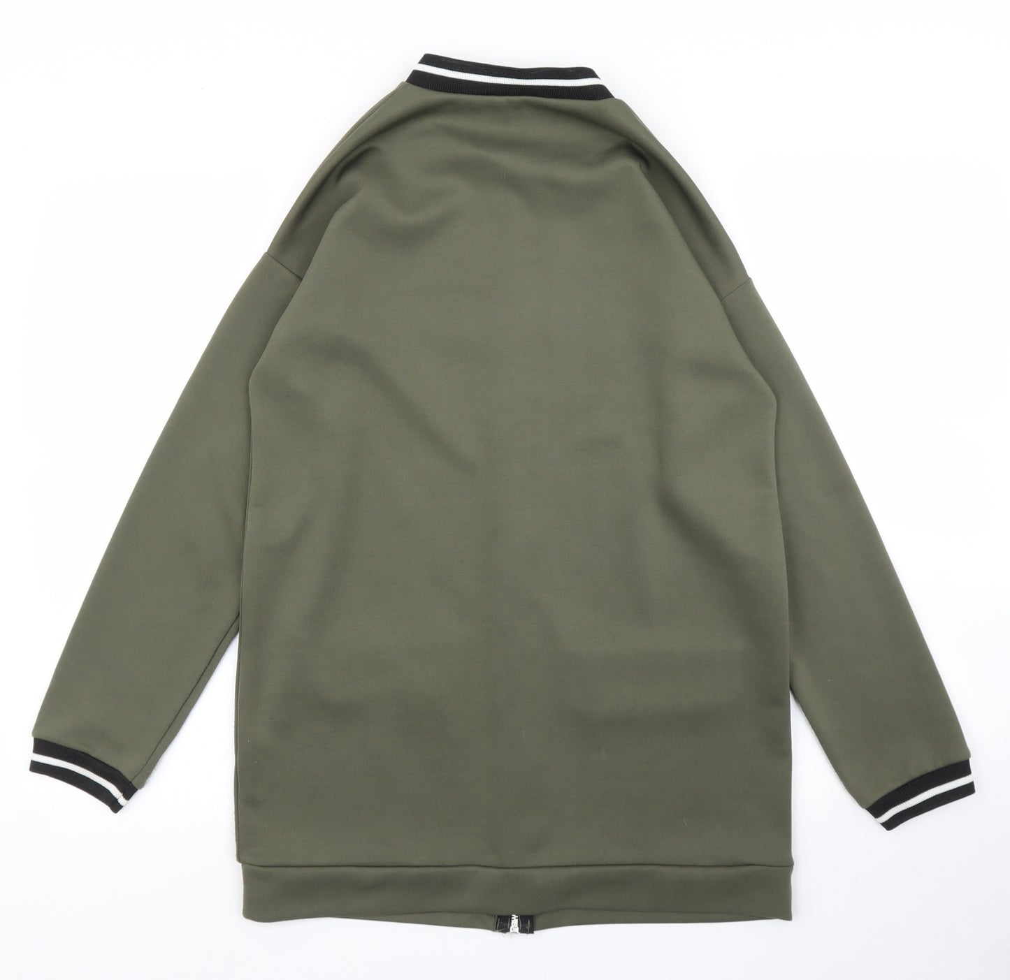 QED London Womens Green   Full Zip Jumper Size 10