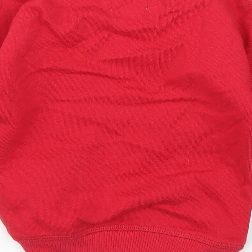 NEXT Girls Red   Pullover Jumper Size 3-6 Months  - Christmas