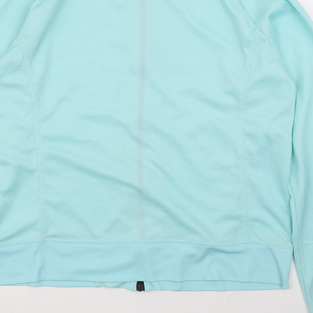 Hind Womens Blue   Full Zip Jumper Size M