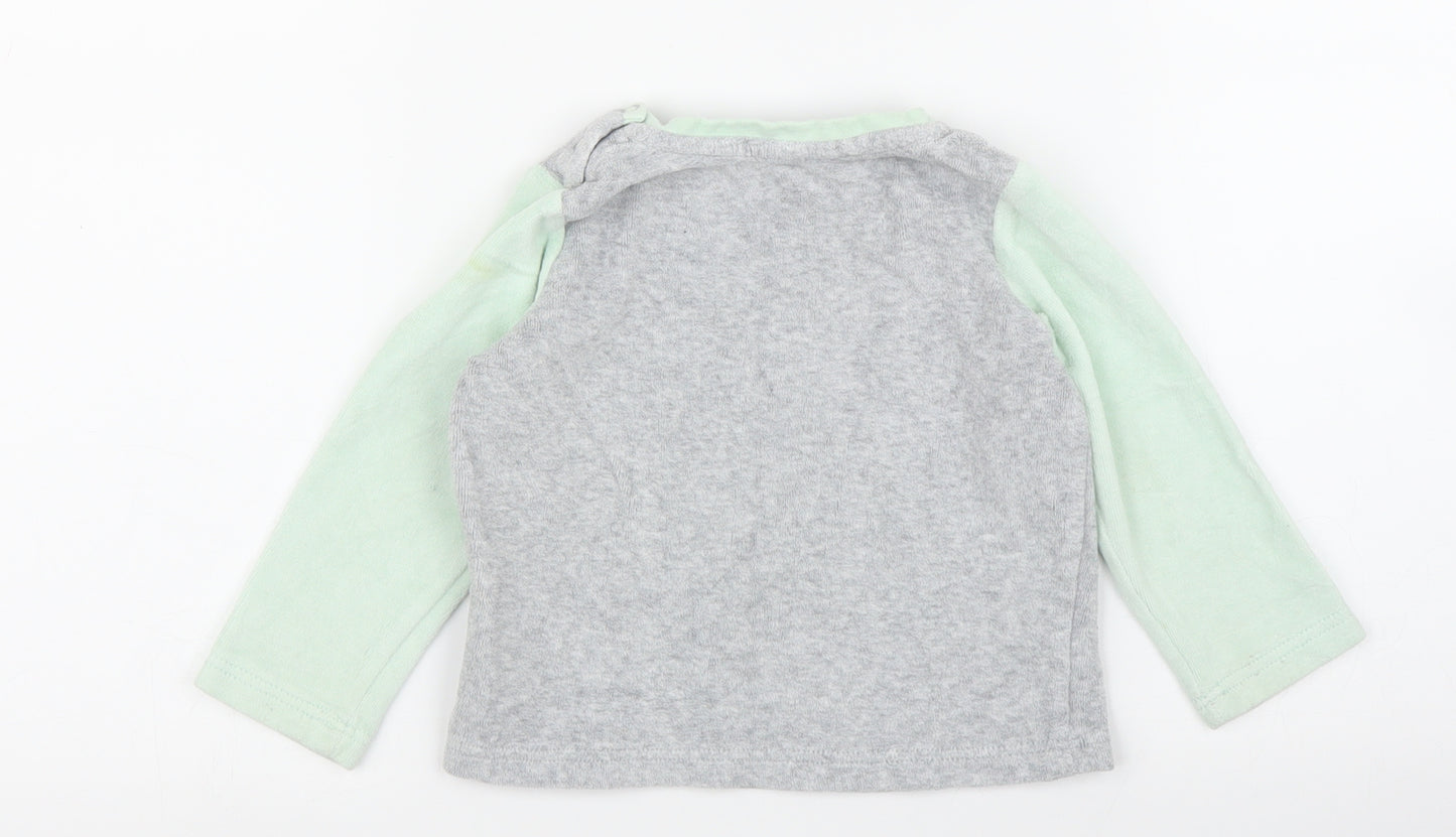 Lupilu Girls Grey   Pullover Jumper Size 12-18 Months