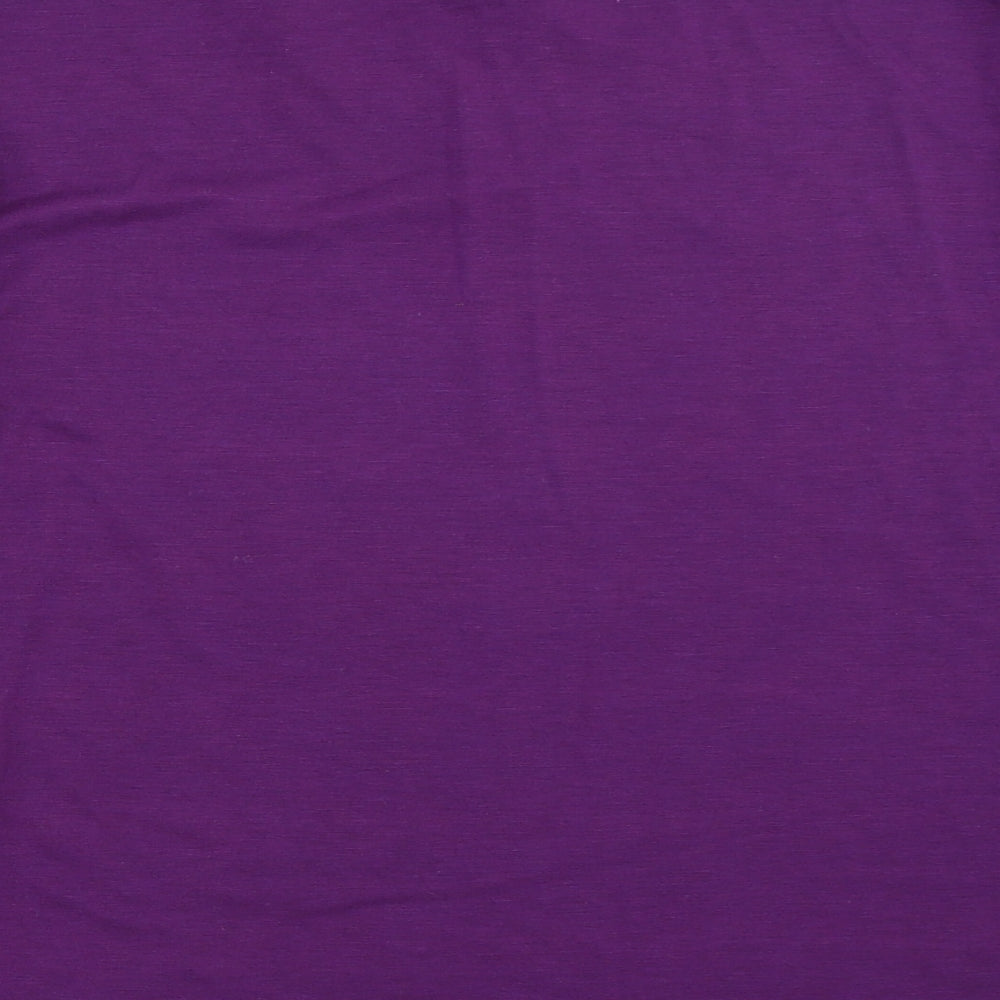 Wclf and Harte Womens Purple   Basic T-Shirt Size 20