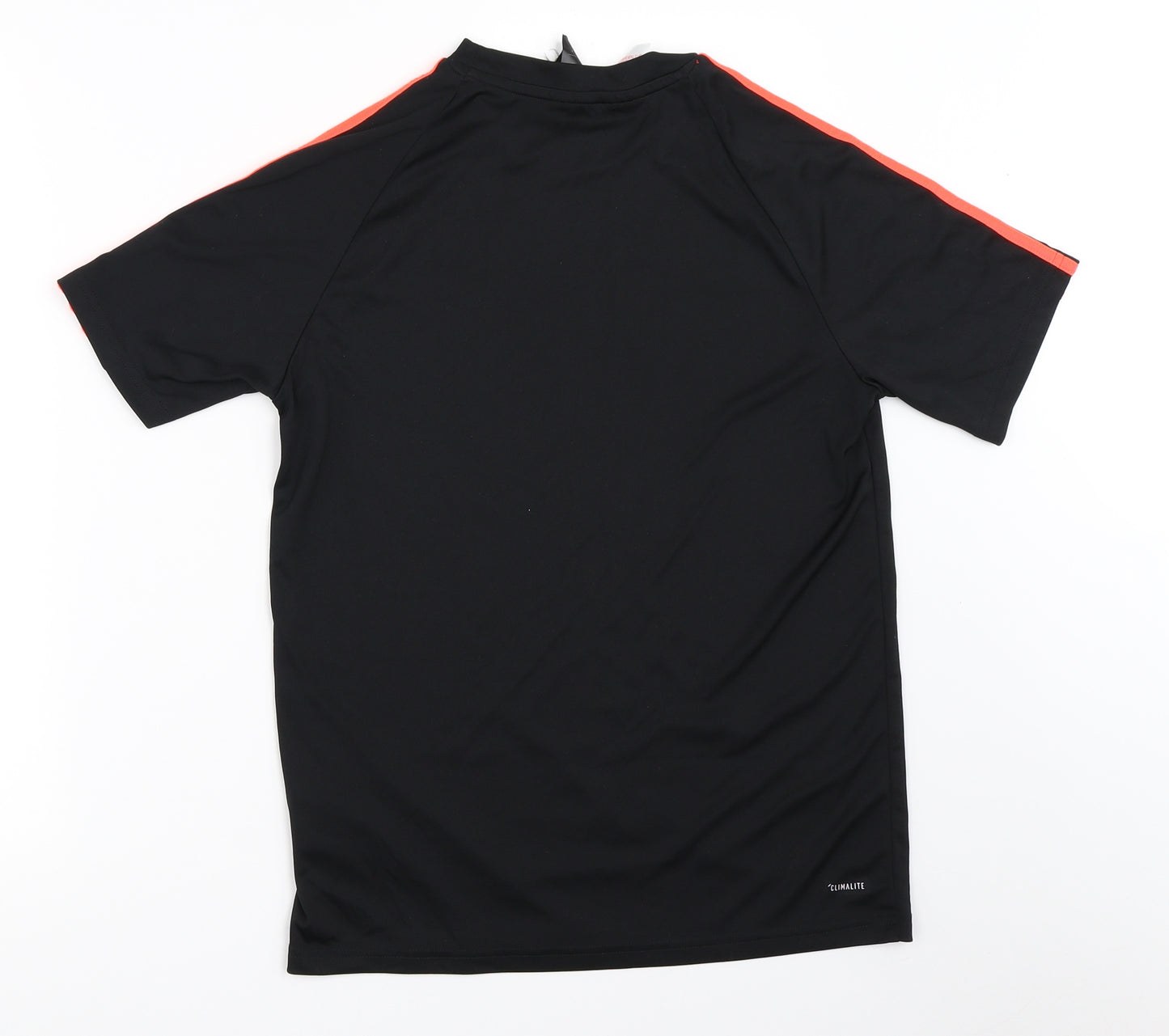 adidas Boys Black   Basic T-Shirt Size 13-14 Years