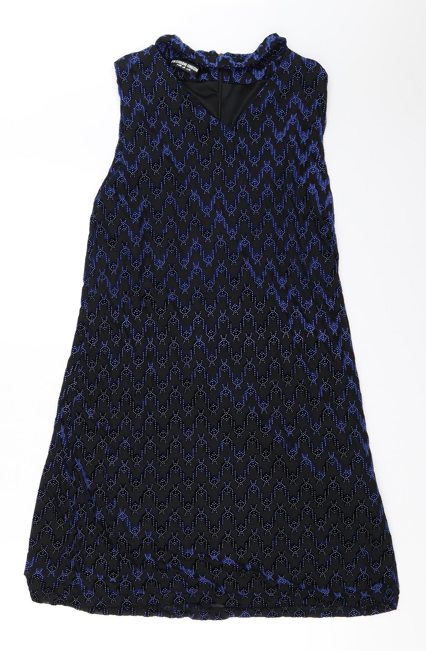 Fashion Union Womens Blue   Mini  Size 10