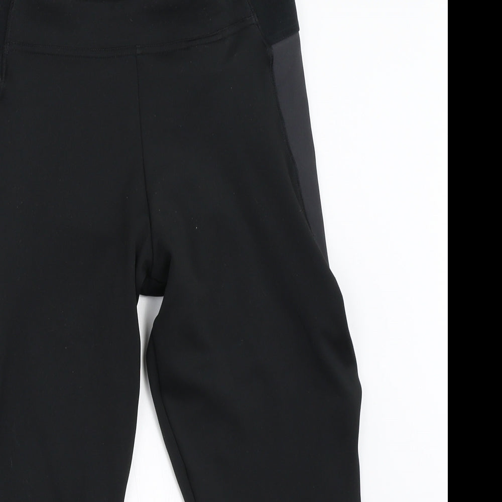 adidas Womens Black   Cropped Leggings Size S L18 in