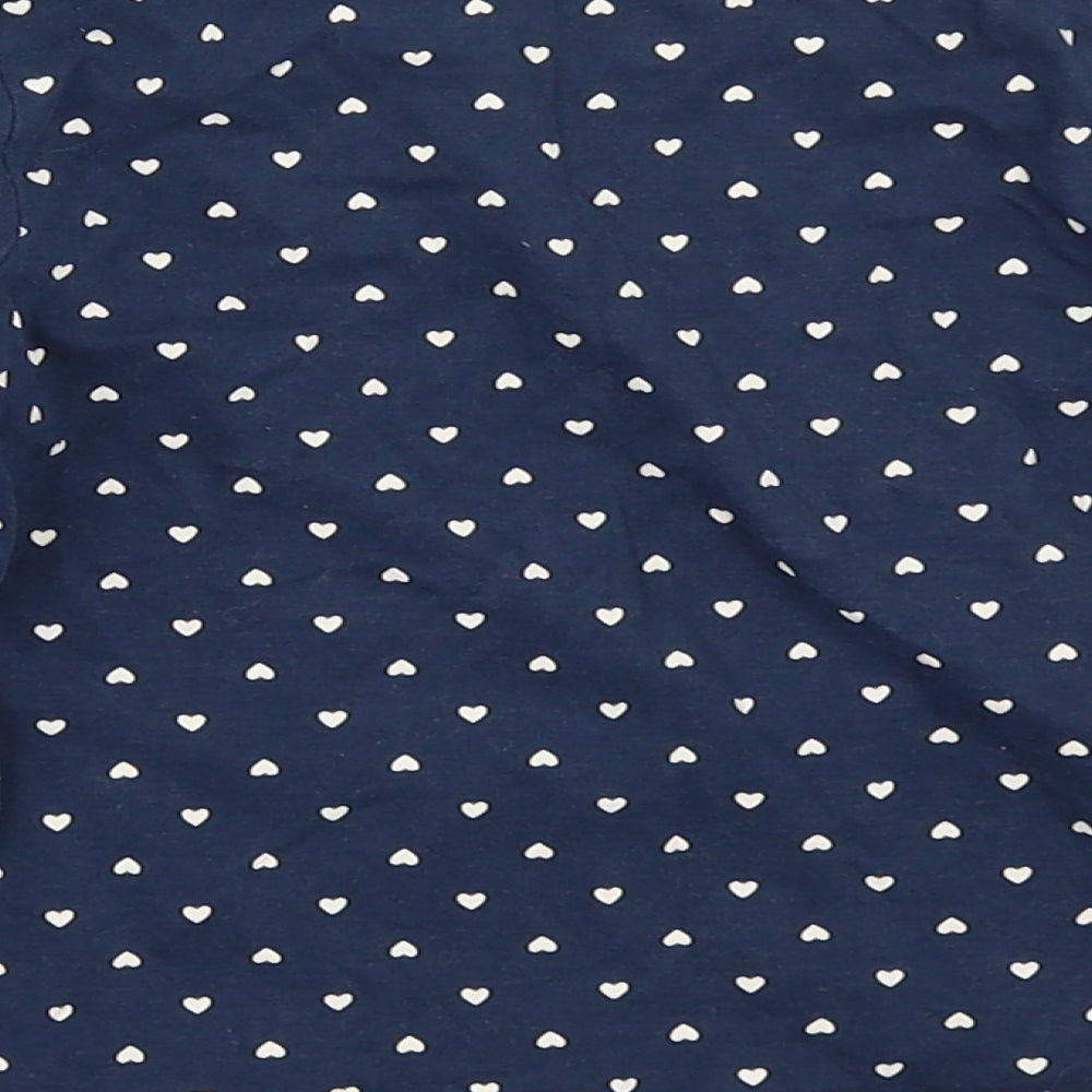Mothercare Girls Blue   Basic T-Shirt Size 2-3 Years