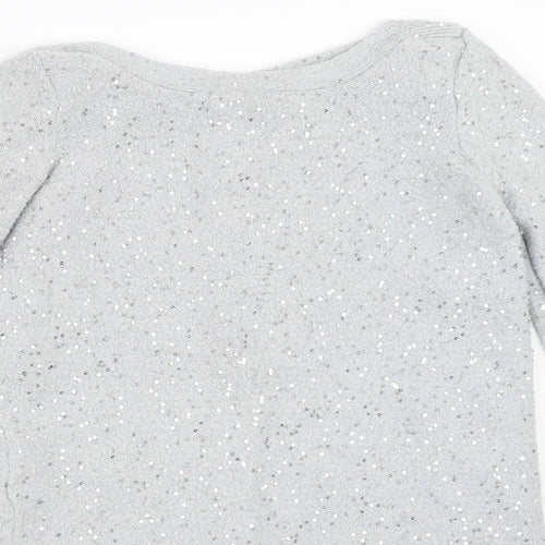Oasis Womens Grey   Pullover Jumper Size XS