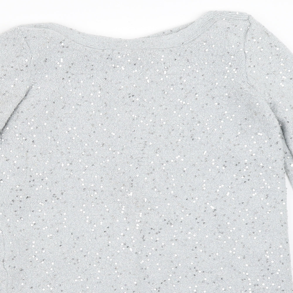 Oasis Womens Grey   Pullover Jumper Size XS
