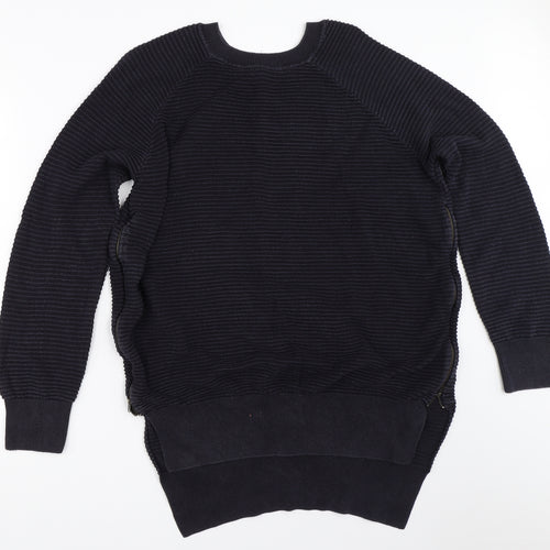 French Connection Womens Blue   Pullover Sweatshirt Size XS