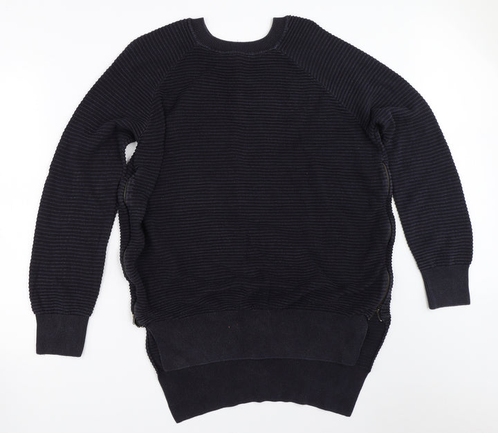 French Connection Womens Blue   Pullover Sweatshirt Size XS