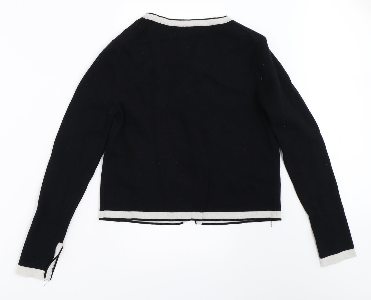 Zara Womens Black   Cardigan Jumper Size S