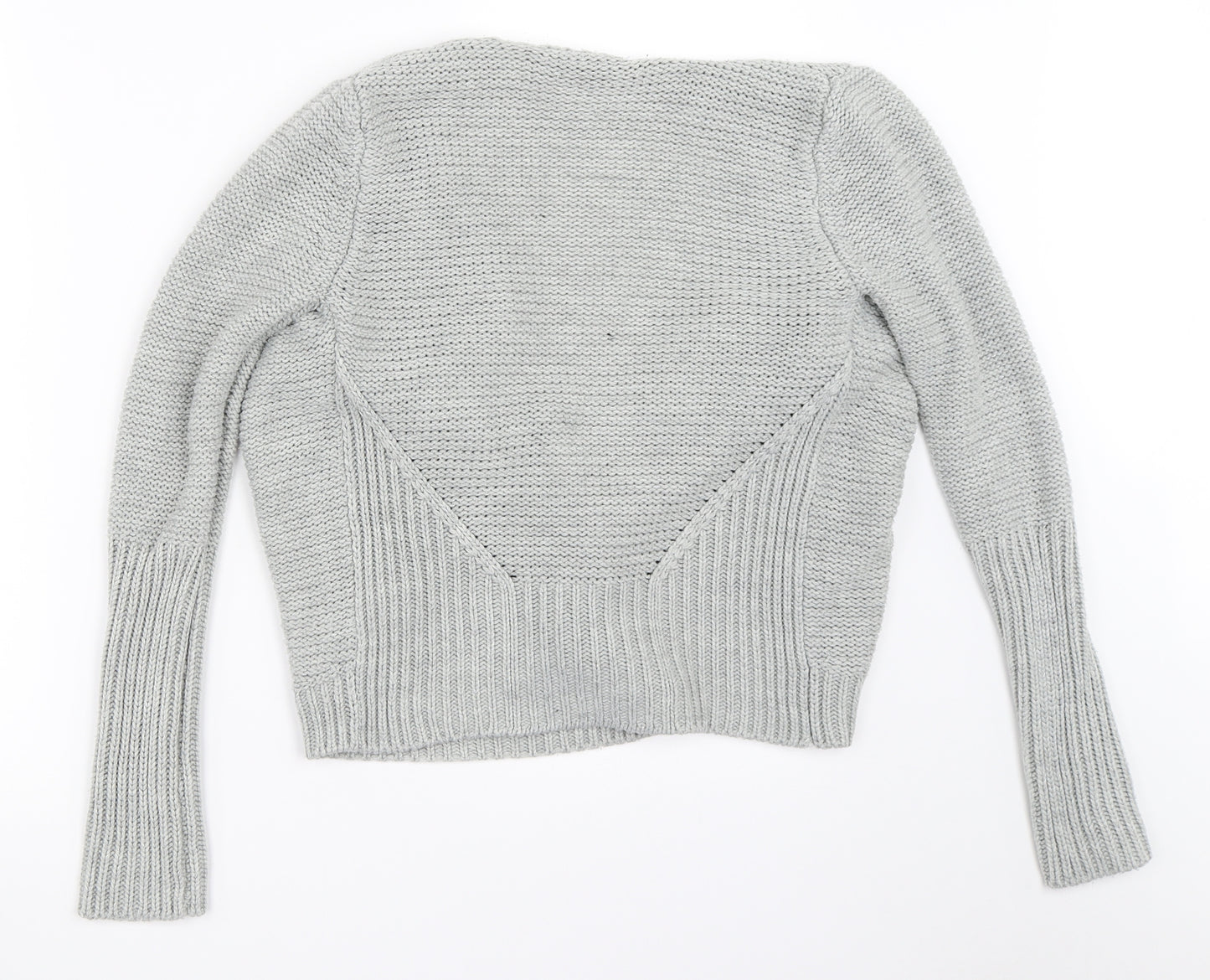 Oasis Womens Grey   Cardigan Jumper Size XS