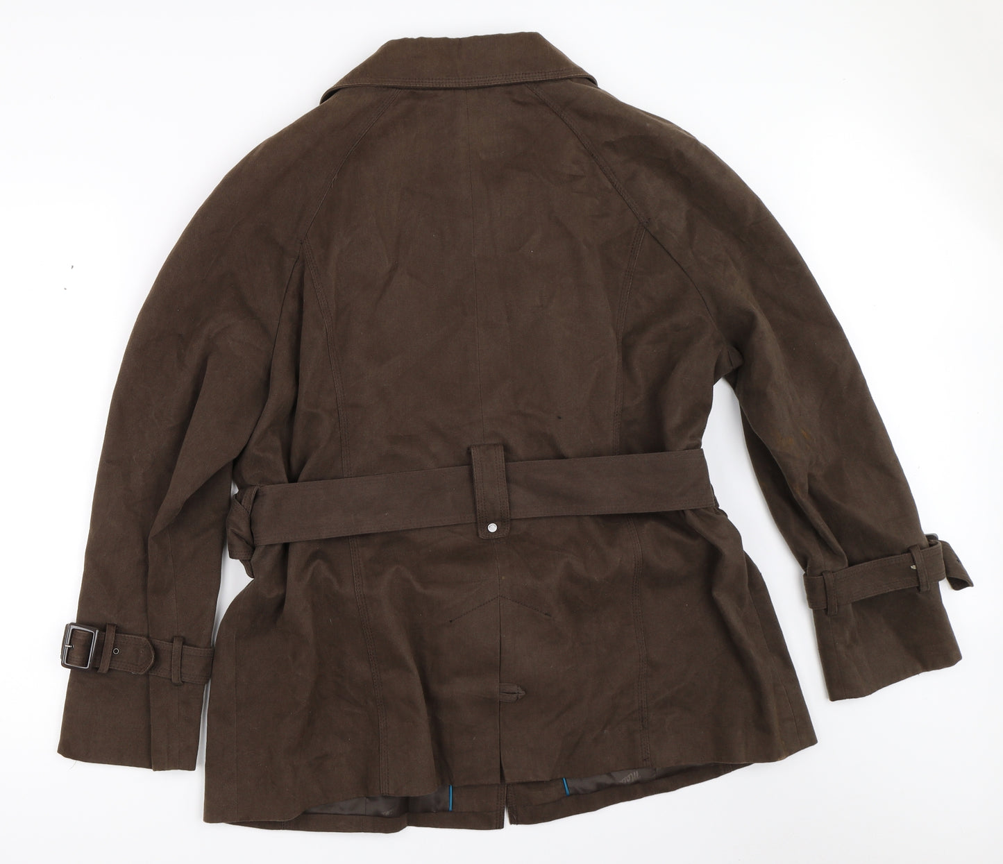 Maine New England Womens Brown   Overcoat Coat Size 20
