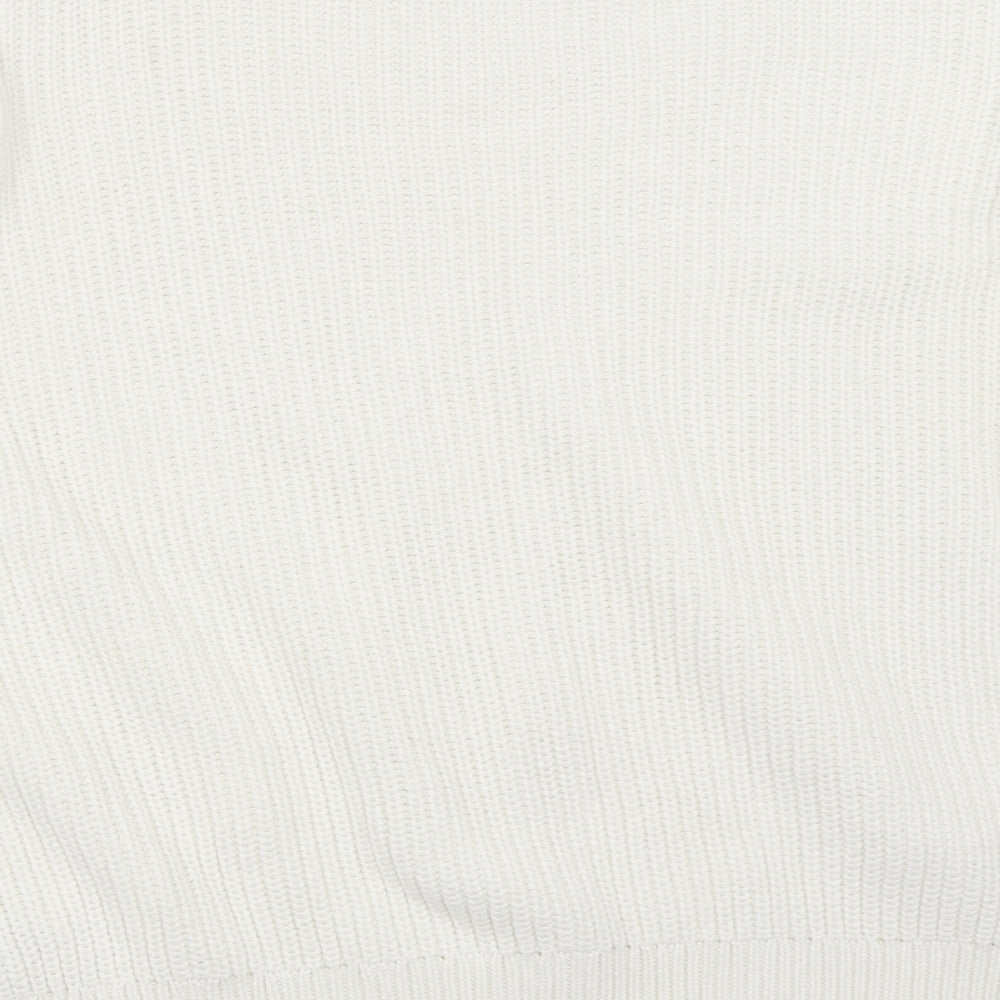 Marks and Spencer Womens Ivory   Pullover Jumper Size L