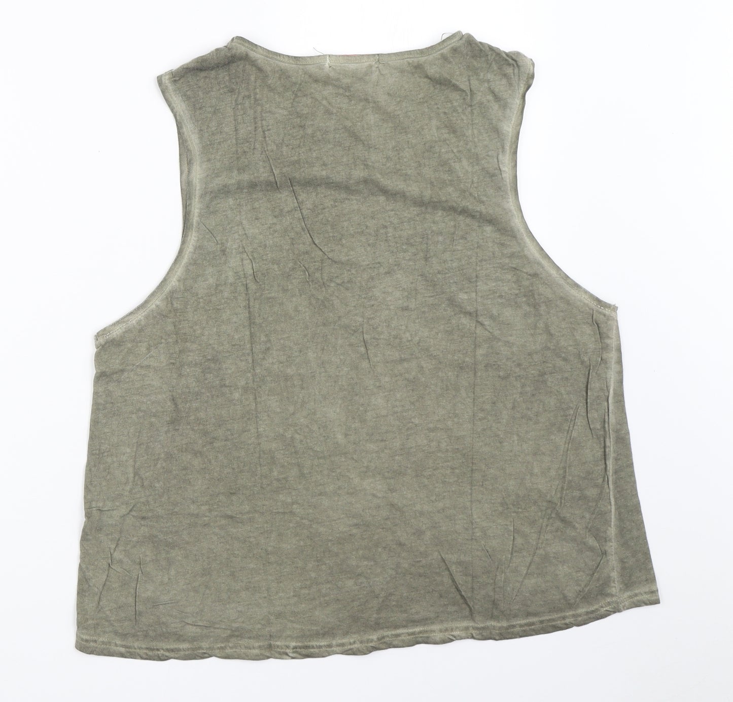 Krisp Womens Green   Basic Tank Size 12