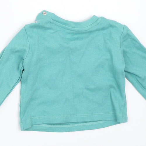 Very Girls Blue   Basic T-Shirt Size 0-3 Months