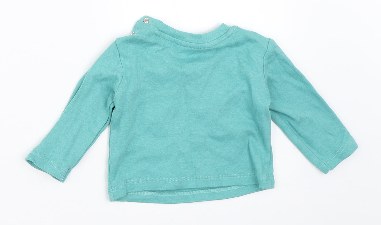 Very Girls Blue   Basic T-Shirt Size 0-3 Months