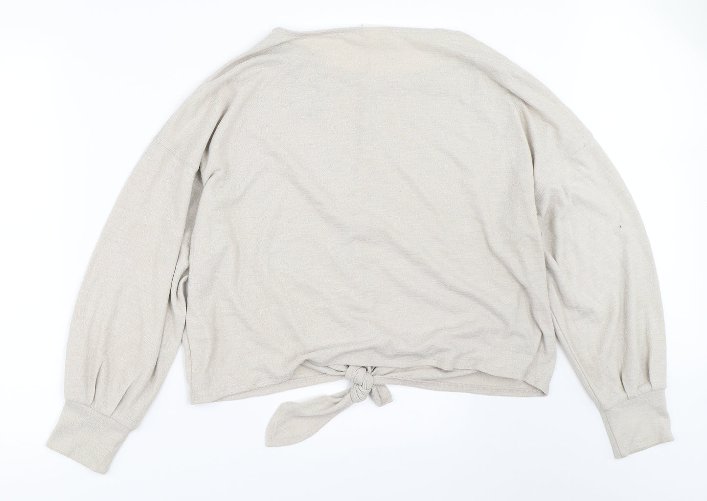 H&M Womens Beige   Pullover Jumper Size M