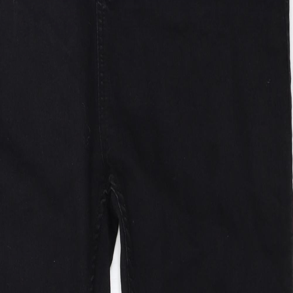 Boohoo Womens Black   Skinny Jeans Size 16 L27.5 in