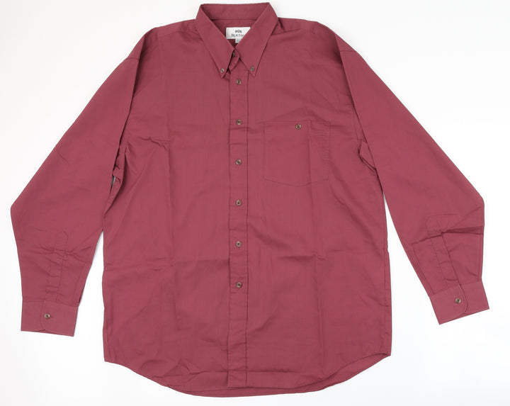 Burton Mens Red    Button-Up Size 42